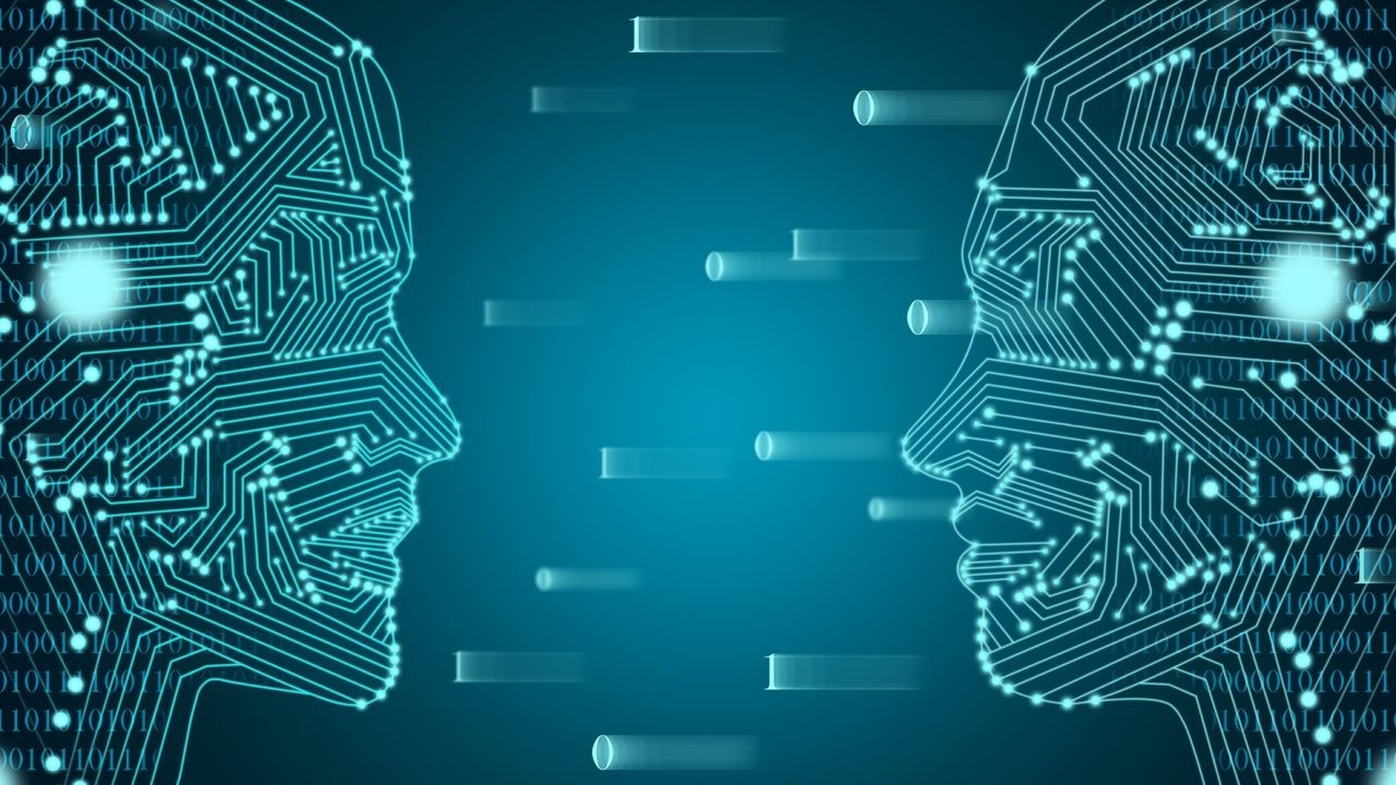 A imagem transmite tecnologia